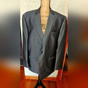 Calvin Klein Jacket 48r Grey New No Tag